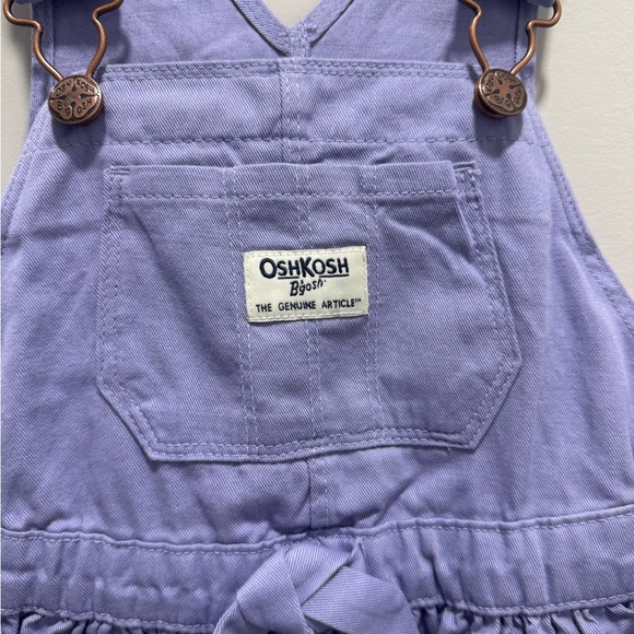 OshKosh B'gosh Lavender Kids Overall Dress - Picture 2 of 4